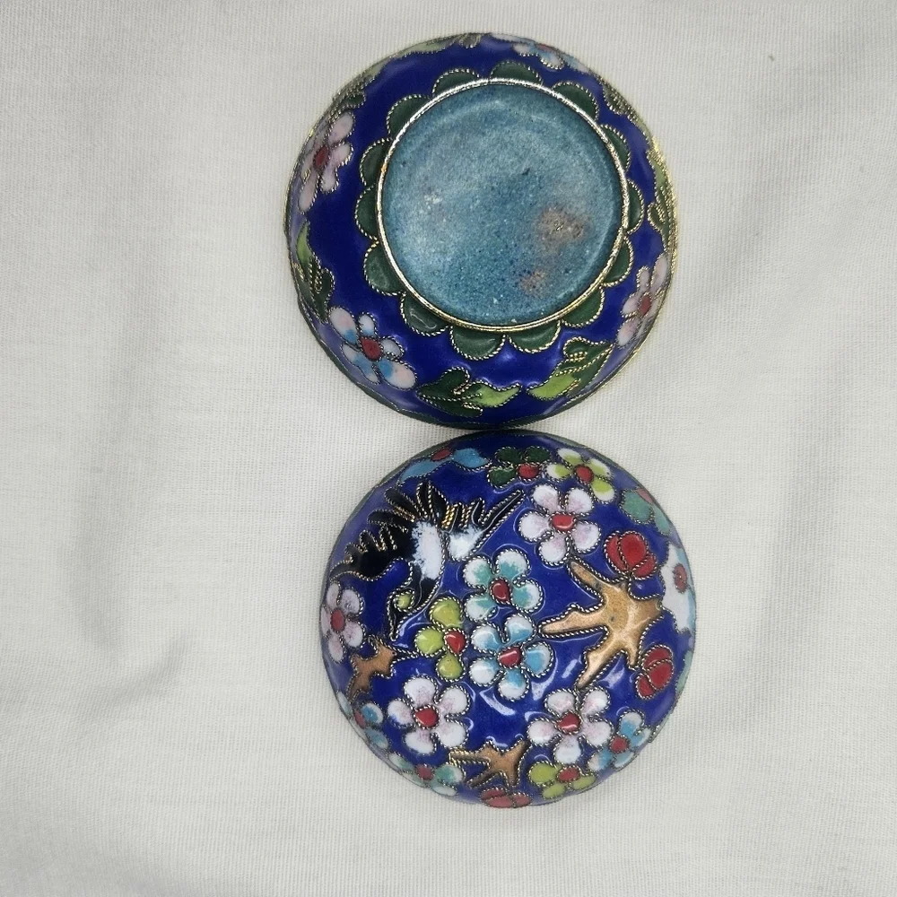 Vintage cloisonne trinket